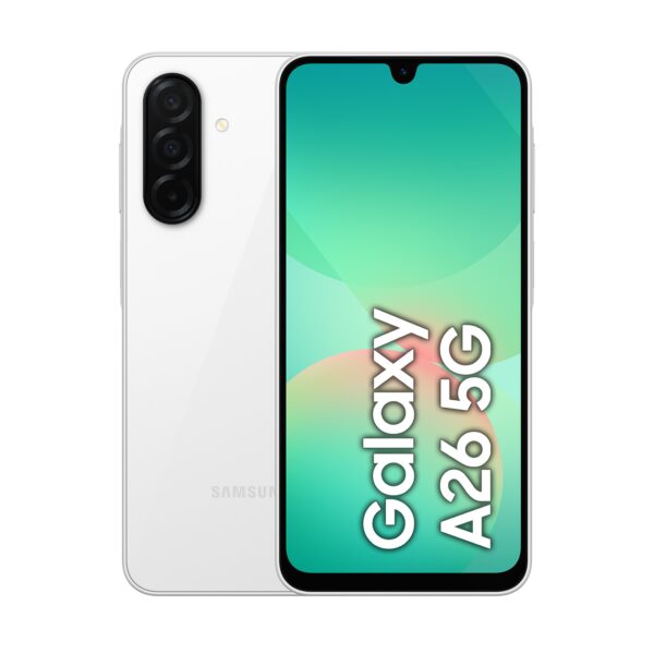 TELEFONO SAMSUNG GALAXY A26 6GB 128GB 5G 6.7 BLANCO