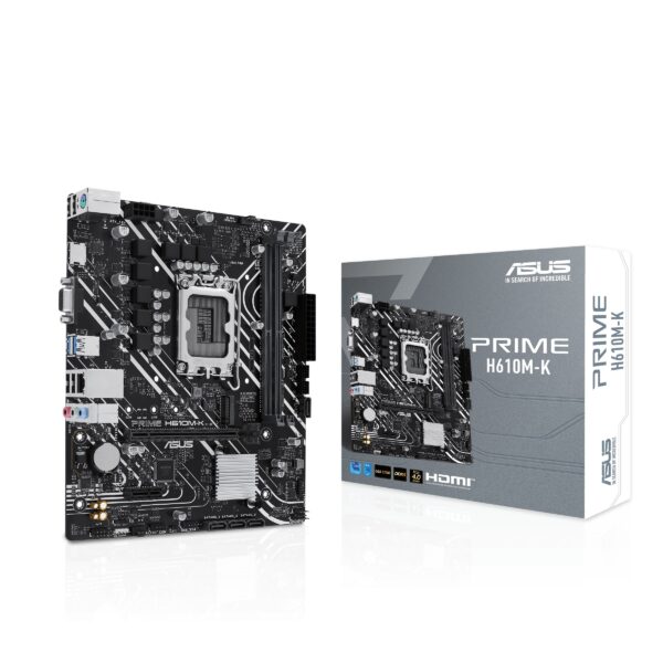 PB S1700 ASUS H610M K 2DDR5 VGA HDMI M.2 4SATA MATX