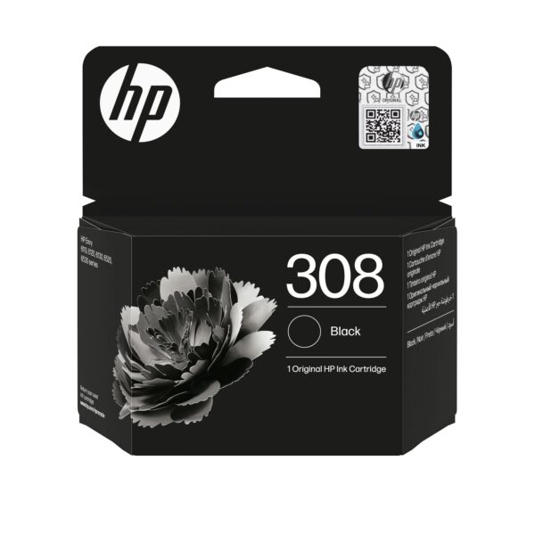 TINTA HP 308 ENVY 6132-6532 ORI NEGRO 7FP21UE