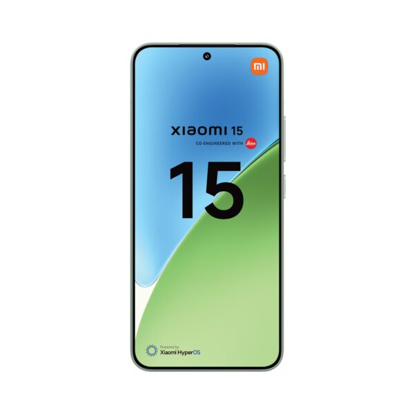 TELEFONO XIAOMI 15 5G HDR10 AMOLED 12GB 512GB 6.36 GREEN MZB0ITWEU