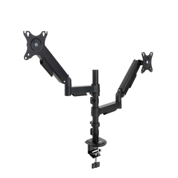 SOPORTE DE MESA MONITOR/TV  GIRA INCLIN 2 BRAZOS 17-32 NEGRO TOOQ DB1533TNR-B