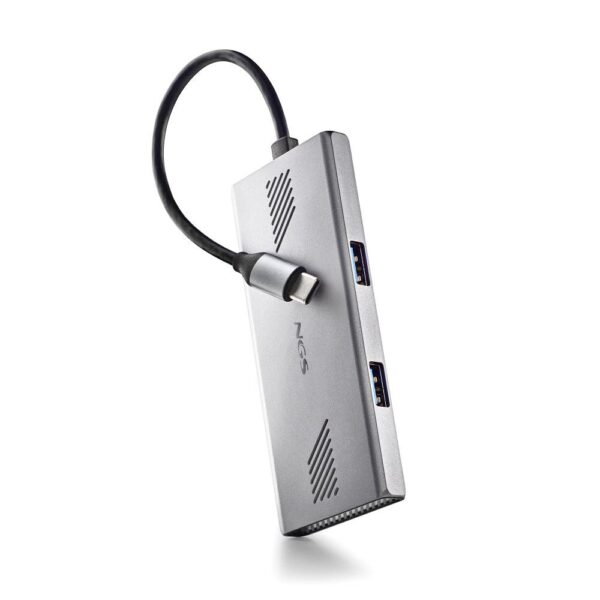 HUB USB-C NGS 4 EN 1 2USB-C 2USB-A ALUMINIO WONDERDUO-C