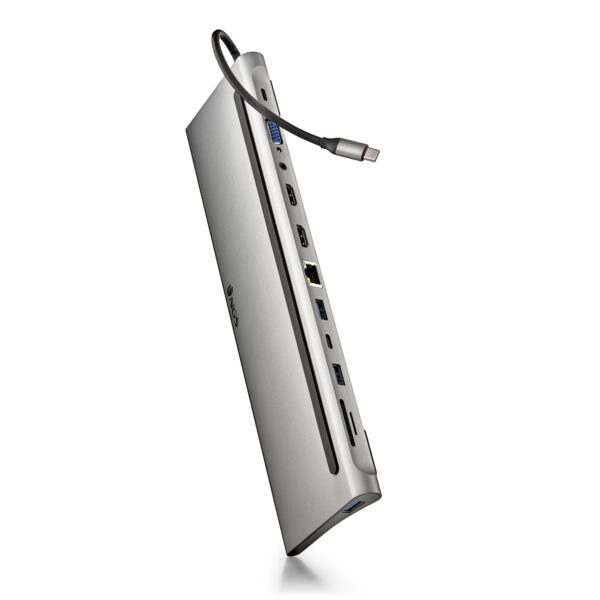 HUB USB NGS 12 PUERTOS USB 2.0 CON ADAPTADOR DE CORRIENTE WONDERDOCK12