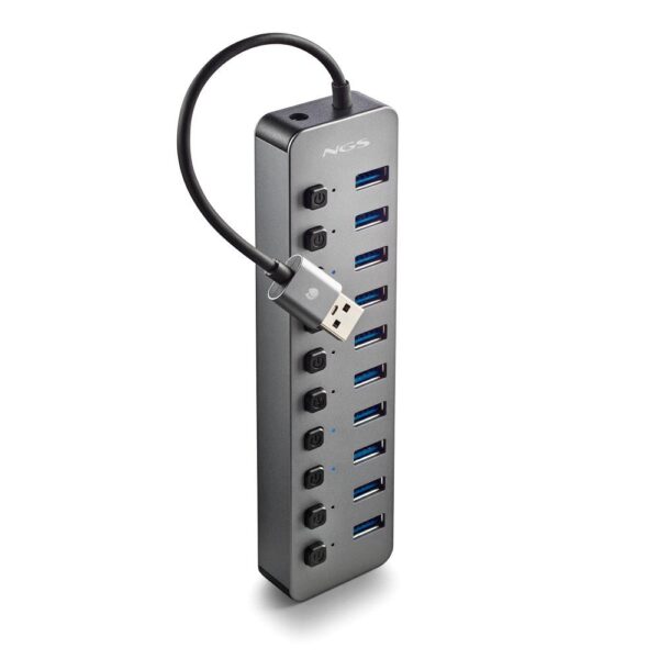 HUB USB NGS 10 PUERTOS USB 3.0 IHUB10