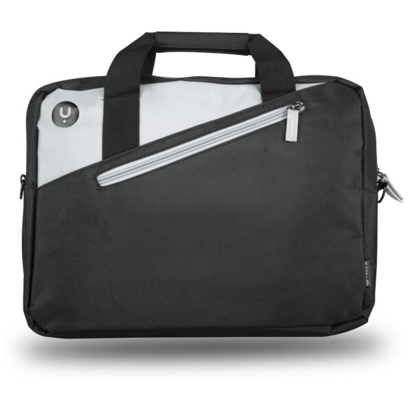 BOLSA PORTATIL NGS 14.1 GINGERBLACK NEGRO Y GRIS