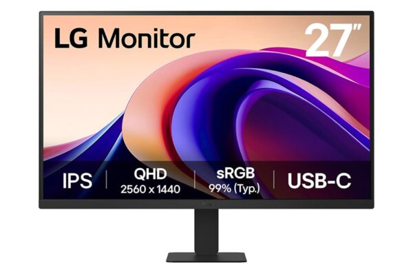 MONITOR LG 27U631A-B 27  QHD 5MS NEGRO HDMI USB-C VESA