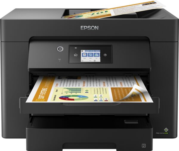 IMPRESORA EPSON MULTIFUNCION WF-7830DTWF WIFI NEGRA C11CH68403(405)