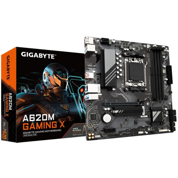 PB AMD SAM5 GIGABYTE A620M GAMING X 4DDR5 4SATA3 M2 HDMI PCIE DP MATX
